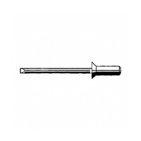 CF-AK41H POP Closed End AK41H Blind Rivet; 1/8 Inch (0.125 Inch), (0.031 - 0.062 Inch Grip), 120° Count